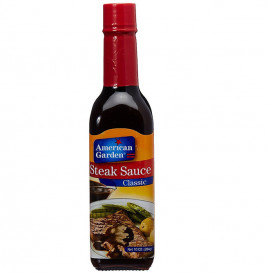 American Garden Steak Sauce Classic   Glass Bottle  284 millilitre